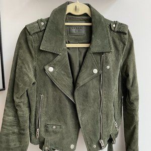 Blank NYC Suede Moto Jacket
